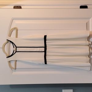 Everly Cream and Black Dress